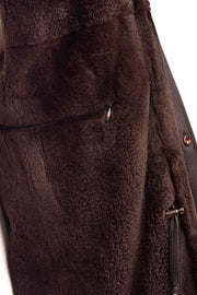 Kired by Kiton KONEW Cashmere-Mink Fur Overcoat