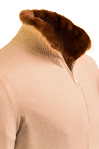 Sartorio Cashmere-Beaver Lined Bomber