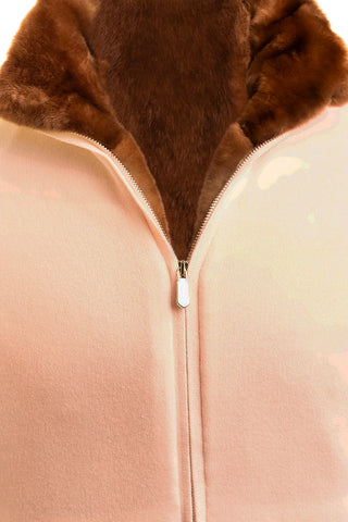 Sartorio Cashmere-Beaver Lined Bomber
