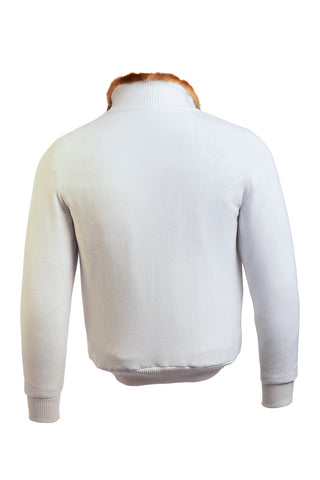 Sartorio Cashmere-Beaver Lined Bomber