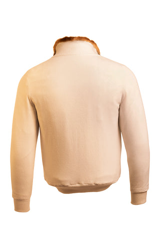 Sartorio Cashmere-Beaver Lined Bomber