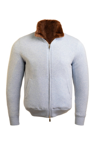 Sartorio Cashmere-Beaver Lined Bomber