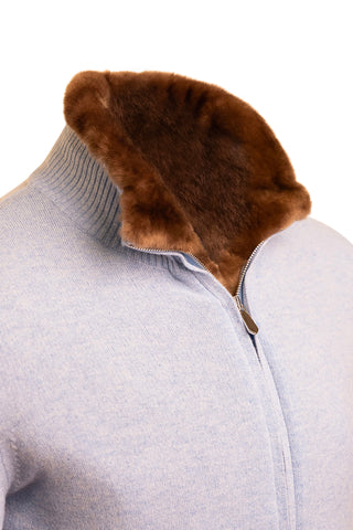 Sartorio Cashmere-Beaver Lined Bomber