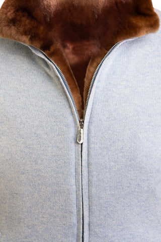 Sartorio Cashmere-Beaver Lined Bomber