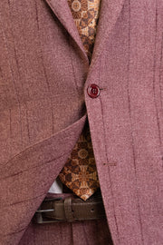 Sartorio Pinstripe Virgin Wool-Cotton-Cashmere Suit