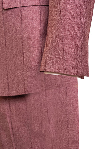 Sartorio Pinstripe Virgin Wool-Cotton-Cashmere Suit