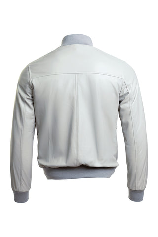 Kired by Kiton INN Lambskin-Virgin Wool Bomber