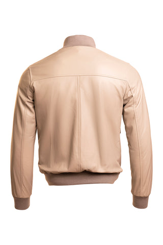 Kired by Kiton INN Lambskin-Virgin Wool Bomber