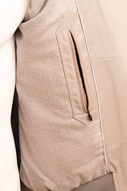 Kired by Kiton INN Lambskin-Virgin Wool Bomber