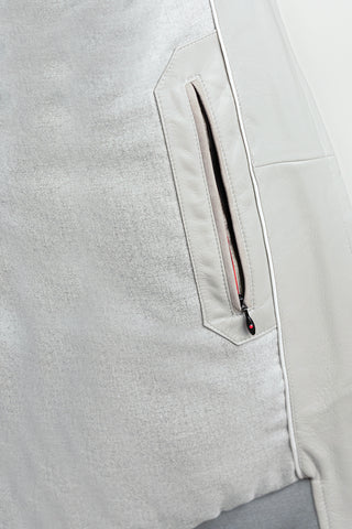 Kired by Kiton INN Lambskin-Virgin Wool Bomber