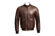 Kired by Kiton INN Lambskin-Virgin Wool Bomber