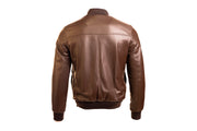 Kired by Kiton INN Lambskin-Virgin Wool Bomber