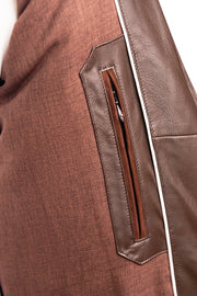 Kired by Kiton INN Lambskin-Virgin Wool Bomber