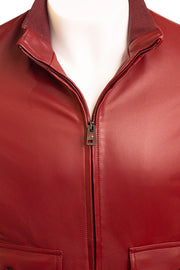 Kired by Kiton INN Lambskin-Virgin Wool Bomber