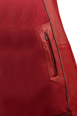 Kired by Kiton INN Lambskin-Virgin Wool Bomber