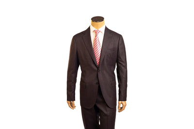 Sartorio Marled Virgin Wool Suit