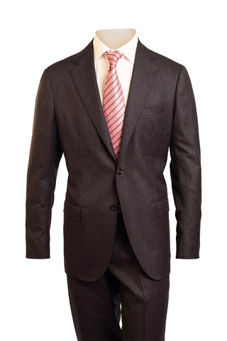Sartorio Marled Virgin Wool Suit