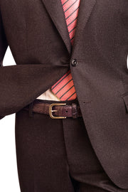 Sartorio Marled Virgin Wool Suit
