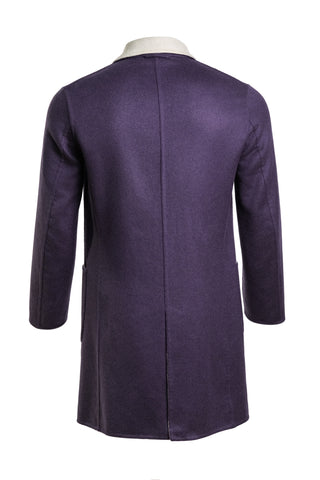 Kired by Kiton PARANA1 Cashmere Reversible Overcoat