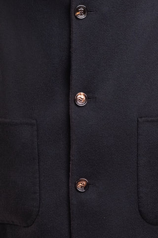 Kired by Kiton PARANA1 Cashmere Reversible Overcoat