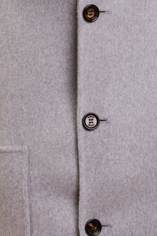 Kired by Kiton PARANA1 Cashmere Reversible Overcoat