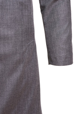 Kired Kata Pinstriped Virgin Wool Overcoat