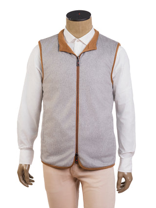 Kired by Kiton REA Cashmere Reversible Vest