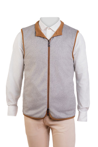 Kired by Kiton REA Cashmere Reversible Vest
