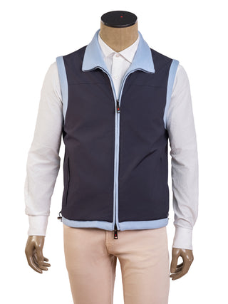 Kired by Kiton Gange Reversible Cashmere Vest