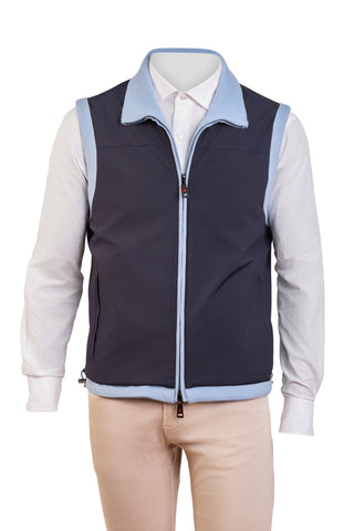 Kired by Kiton Gange Reversible Cashmere Vest