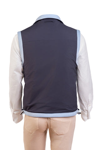 Kired by Kiton Gange Reversible Cashmere Vest