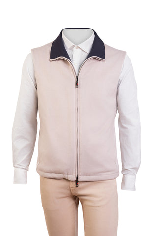 Kired by Kiton Gange Reversible Cashmere Vest