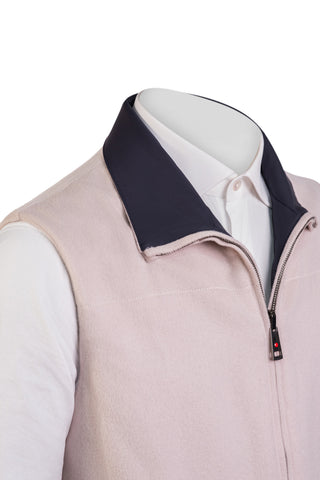 Kired by Kiton Gange Reversible Cashmere Vest