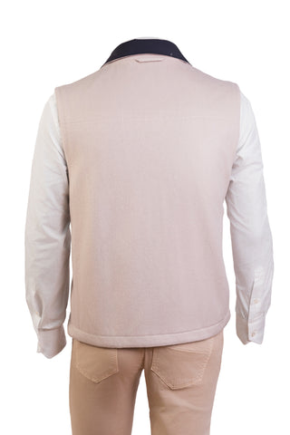 Kired by Kiton Gange Reversible Cashmere Vest