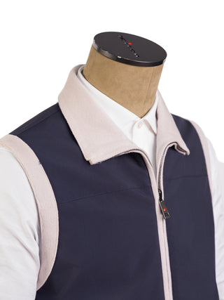 Kired by Kiton Gange Reversible Cashmere Vest