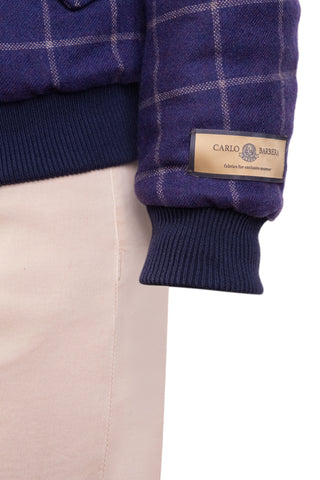 Carlo Barbera Beto Windowpane Cashmere Jacket