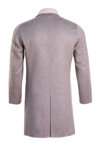 Kired by Kiton PARANA1 Cashmere Reversible Overcoat