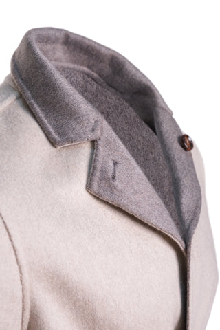 Kired by Kiton PARANA1 Cashmere Reversible Overcoat