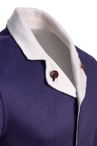 Kired by Kiton PARANA1 Cashmere Reversible Overcoat