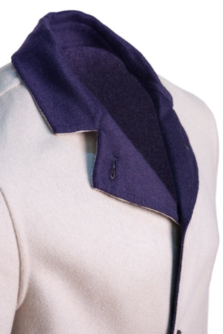 Kired by Kiton PARANA1 Cashmere Reversible Overcoat