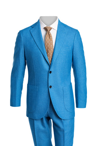 Sartorio Solid Virgin Wool-Silk Suit