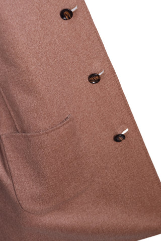 Kired by Kiton PARANA1 Cashmere Reversible Overcoat