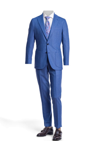 Sartorio Solid Virgin Wool-Cashmere Suit