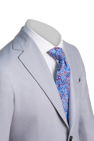 Sartorio Solid Virgin Wool-Silk Suit