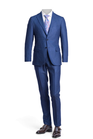 Sartorio Solid Virgin Wool-Silk Suit