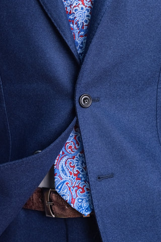 Sartorio Solid Virgin Wool-Silk Suit