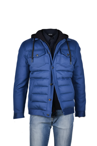 Kired Erta Cashmere Coat w/ Detachable Hood