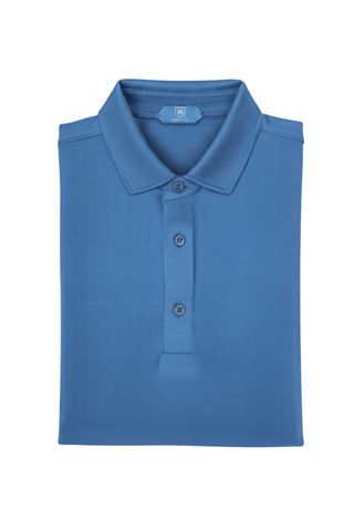 Kired POSI Short Sleeve Quarter Button Polo Shirt