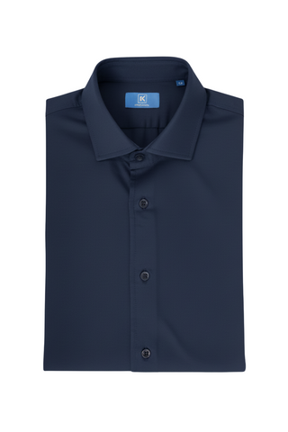 Kired CAPRI Long Sleeve Full Button Polo Shirt