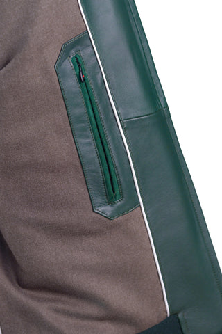 Kired by Kiton INN Lambskin-Virgin Wool Bomber